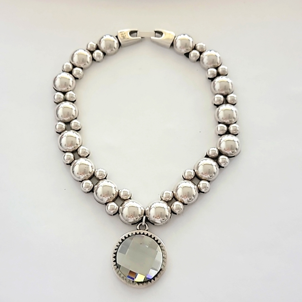 Rare Heet Choker w/ Swarovski Crystal Pendant